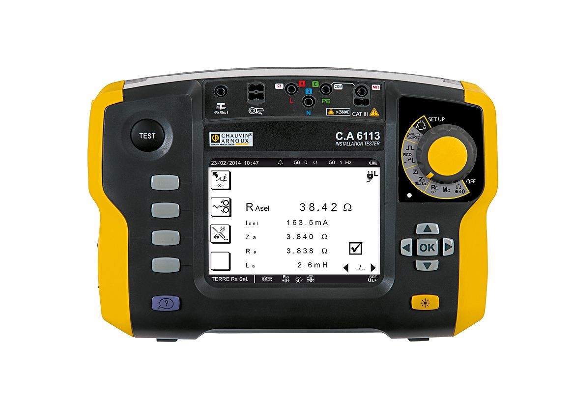 France CA CA6117 multi-function electrical device tester